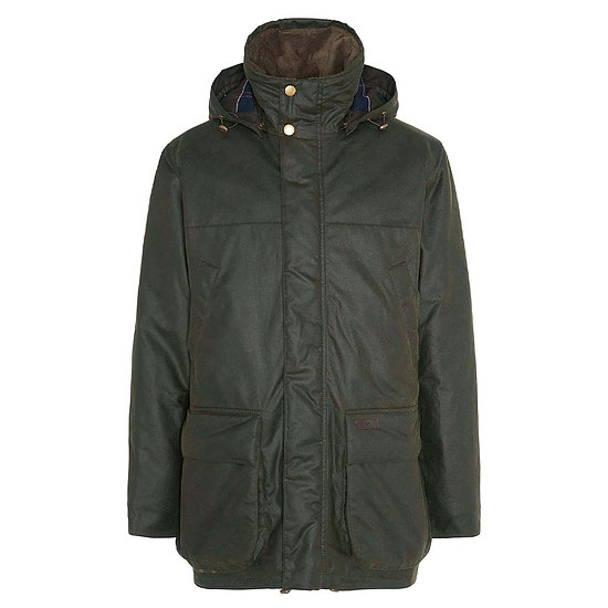 Heren waxjas Bleaberry Fern