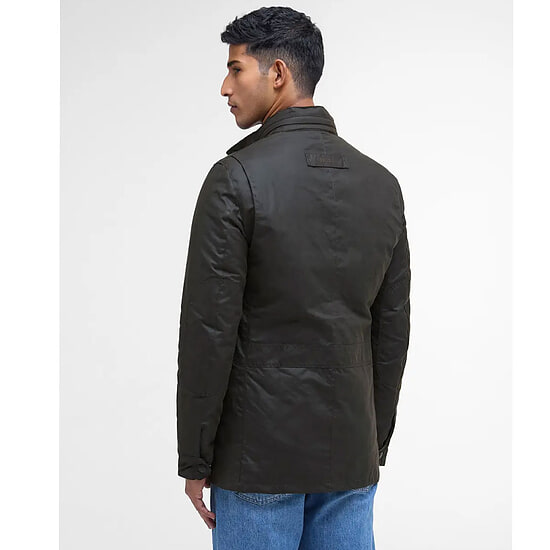 Afbeelding Heren waxjas Corbridge Olive 3