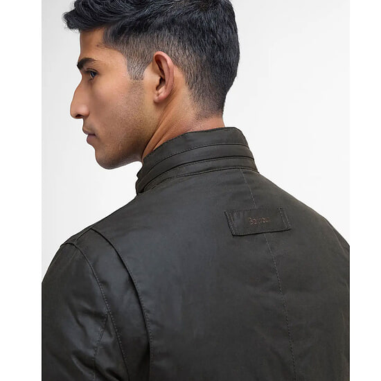 Afbeelding Heren waxjas Corbridge Olive 5