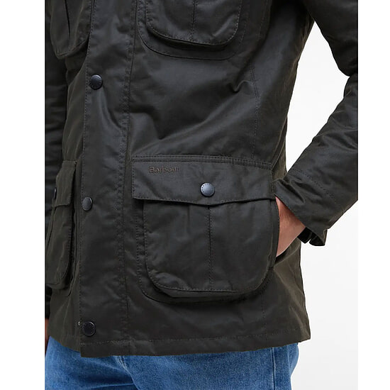 Afbeelding Heren waxjas Corbridge Olive 6