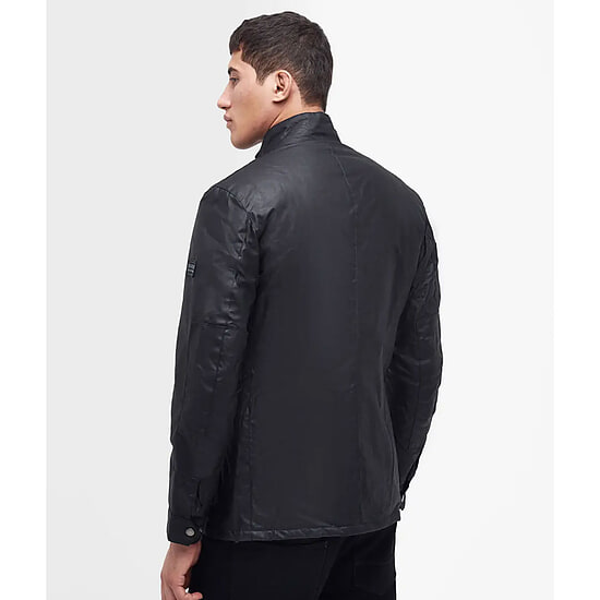 Afbeelding Heren waxjas Duke black 3