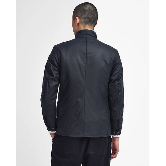 Afbeelding Heren waxjas Duke navy 4