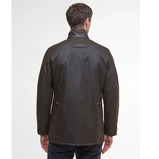 Afbeelding Heren waxjas Hereford olive 3