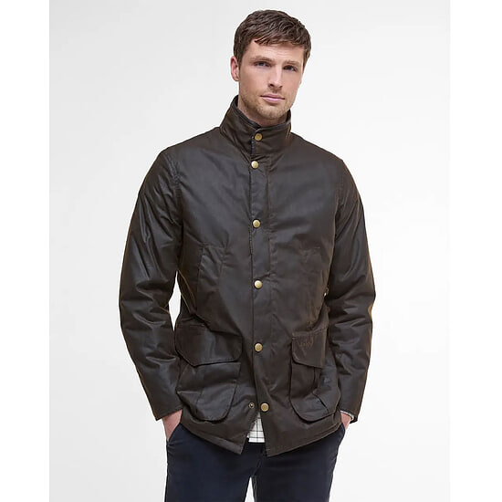 Afbeelding Heren waxjas Hereford olive 2