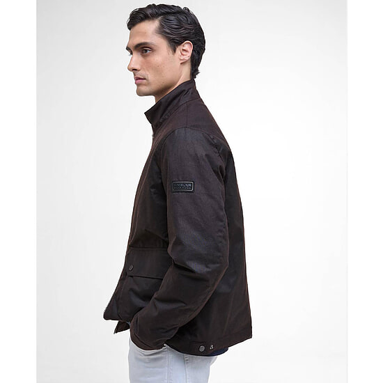 Afbeelding Heren Waxjas Lutlaw Harrington Rustic 4