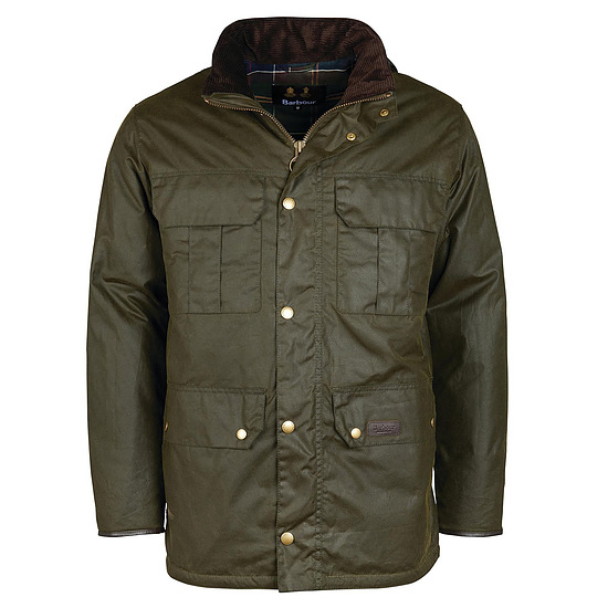 Heren waxjas Malcolm Olive 1