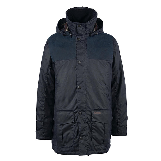 Heren waxjas Ollerton Navy 1