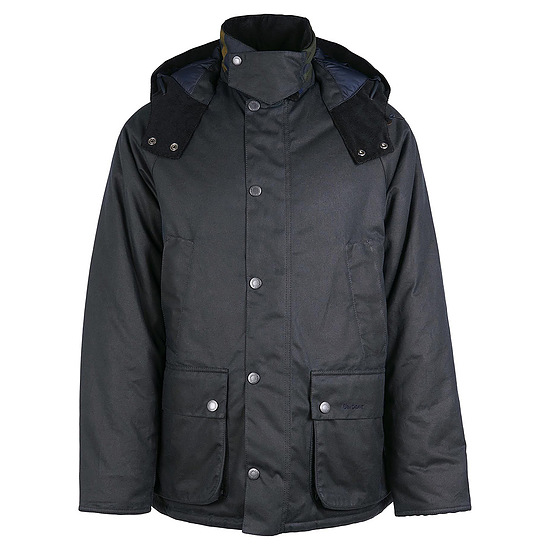 Afbeelding Heren waxjas winter Bedale Navy 1