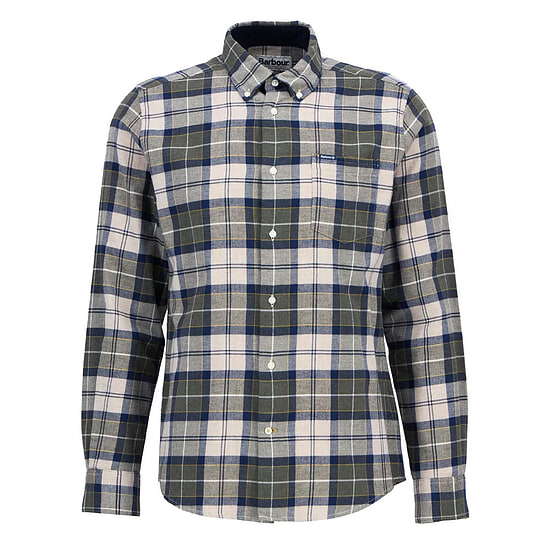 Afbeelding Herenblouse Fortrose Forest Mist Tailored fit 1