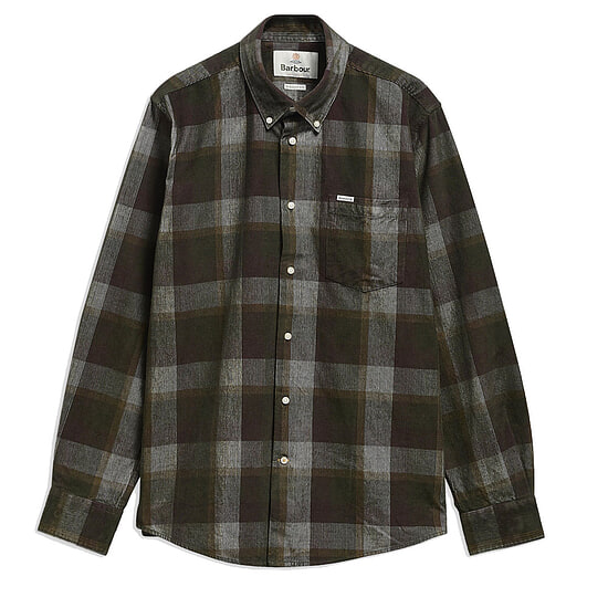 Herenblouse Winston regular fit Olive