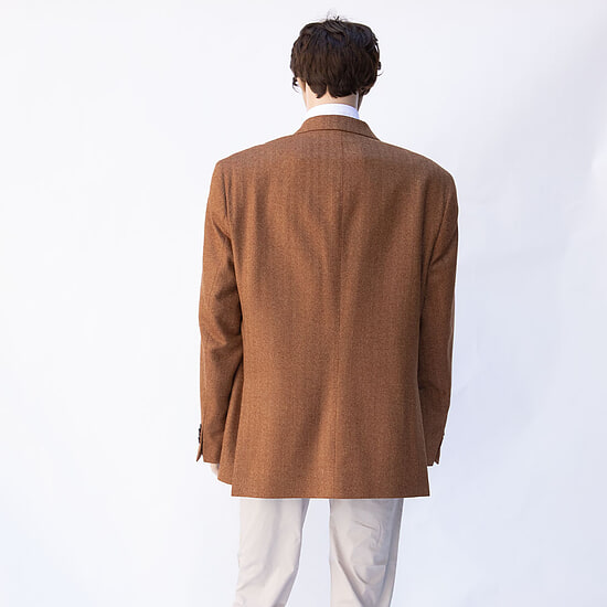 Herencolbert visgraat cognac mt 48-54