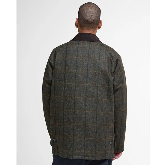 Afbeelding Herenjas Bedale Wol Brown/olive 5