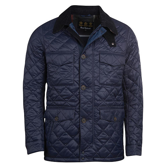 Afbeelding Herenjas Dorped Quilt Navy 1