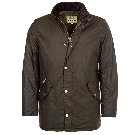 Herenjas Prestbury waxjacket Olive 1