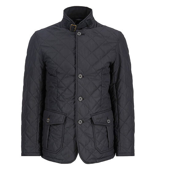 Herenjas Quilted Lutz zwart