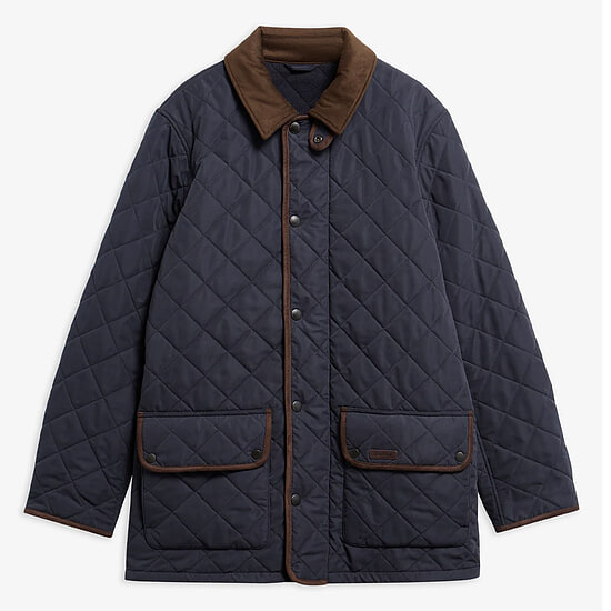 Herenjas Thursby Polarquilt Dark Navy