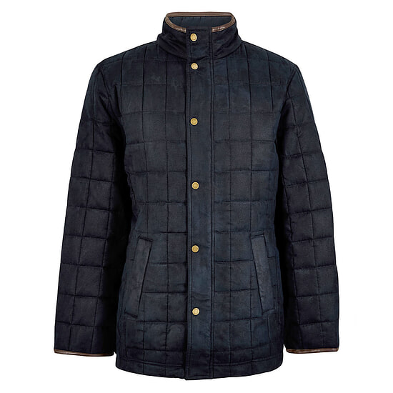 Herenjas warm Quilt Blackweir Navy