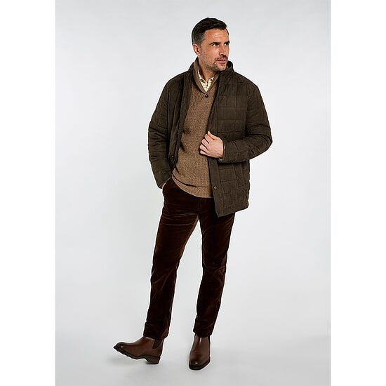 Herenjas warm Quilt Blackweir Olive