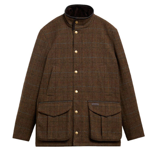 Herenjas Wol Hereford Tweed Moss Green