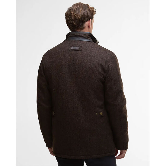 Afbeelding Herenjas Wol Hereford Tweed Rustic Brown 4