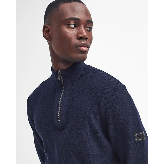 Afbeelding Herentrui Crawley Funnel Neck Navy 2