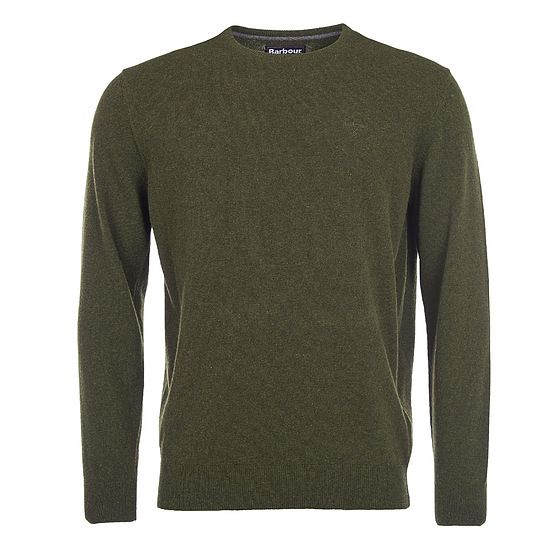 Herentrui Essential lambswool crew neck Seaweed 1