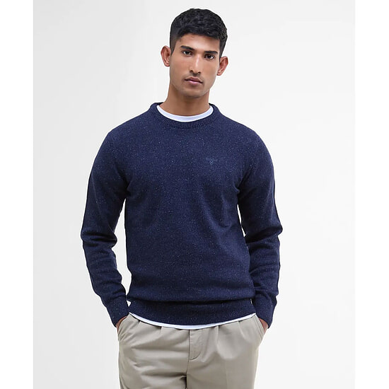 Afbeelding Herentrui Essential Tisbury Crew Navy 4