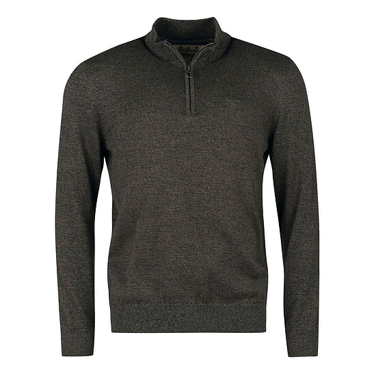 Afbeelding Herentrui Firle Half Zip Olive Marl 1