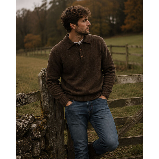 Herentrui Henly Neck Eton Marron