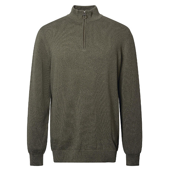 Herentrui Whitfield Half Zip Olive 1