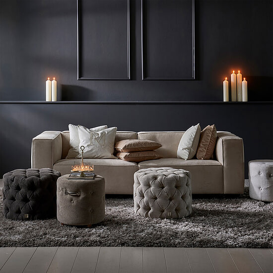 Hocker Opera Antique white 4
