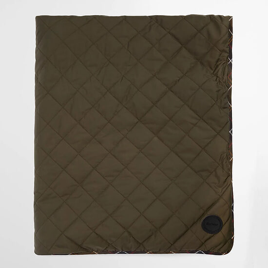 Afbeelding Honden Deken Quilt & Fleece Olive 1
