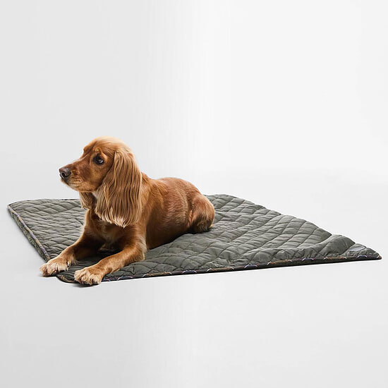 Afbeelding Honden Deken Quilt & Fleece Olive 3