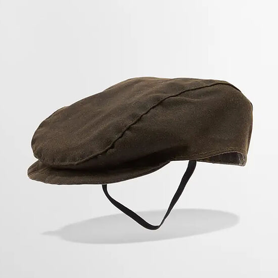 Afbeelding Honden Flat Cap wax Olive 3