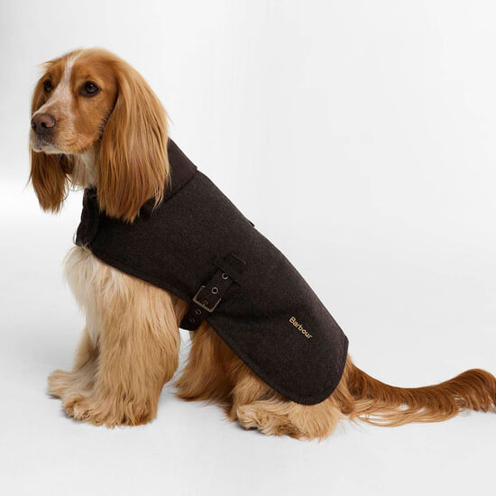 Honden Tweed jas Barlow Brown
