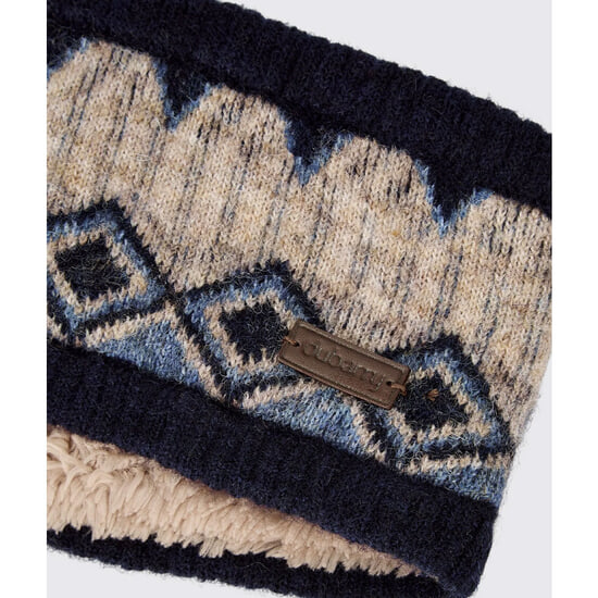 Hoofdband Drumroe Fair Isle Navy Multi