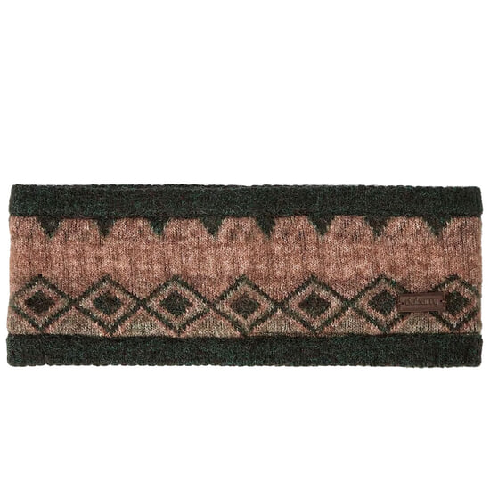 Hoofdband Drumroe Fair Isle Olive Multi