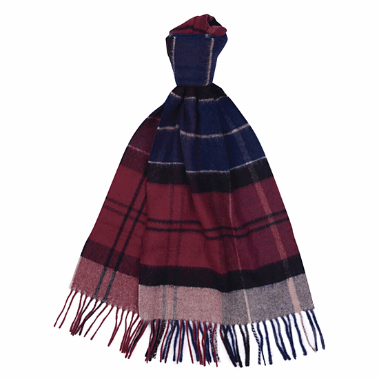 Afbeelding Inverness tartan scarf Cordovan 1