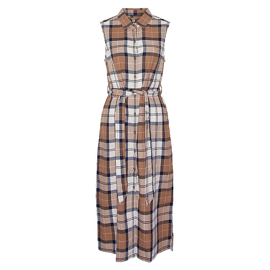 Jurk Caroline Midi Primrose Hessian Tartan 1