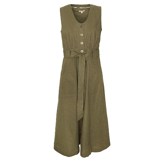 Jurk Rutherglen Midi Khaki 1