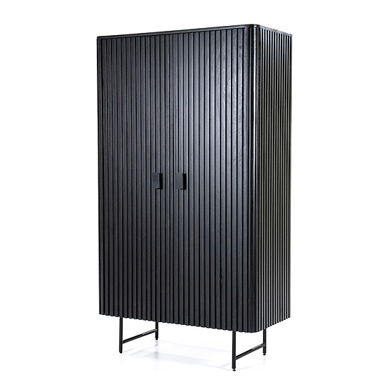 Kabinet Remi 2-drs zwart 2
