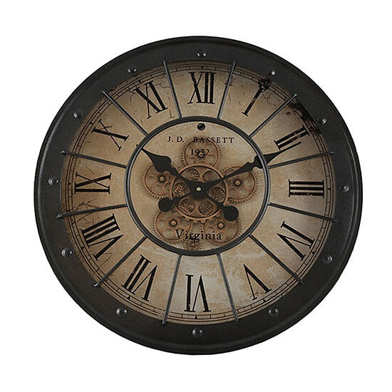 Klok Grant L grijs 1