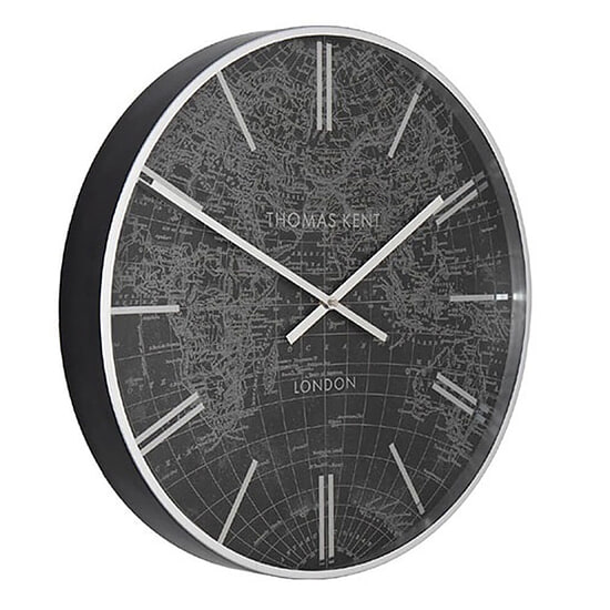 Klok World traveller zwart/goud L 1