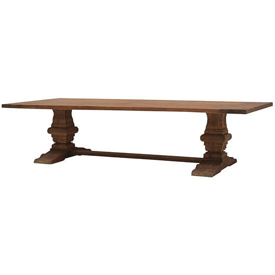 Kloostertafel Teak 200x100cm 4