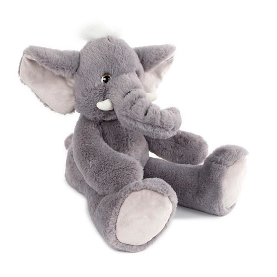 Knuffel Take me home olifant S grijs 1