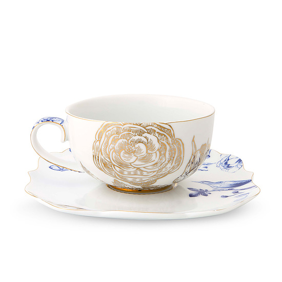 Kop en Schotel Royal White 225ml 1