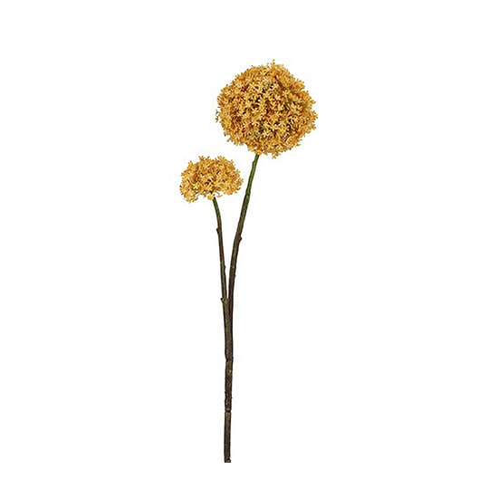 Kunstbloem Allium Oranje 1