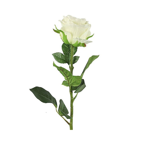 Kunstbloem Bloem Rosa Wit  1