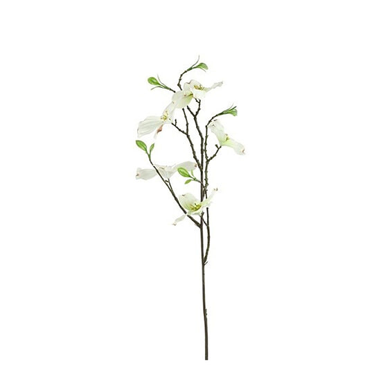 Kunstbloem Cornus wit S 1