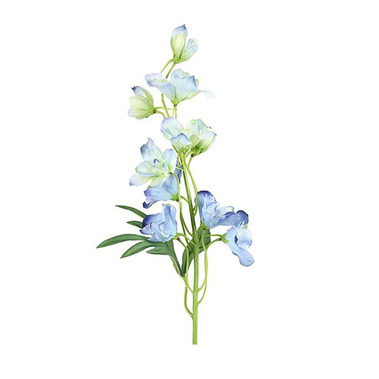 Kunstbloem Delphinium Blauw  1